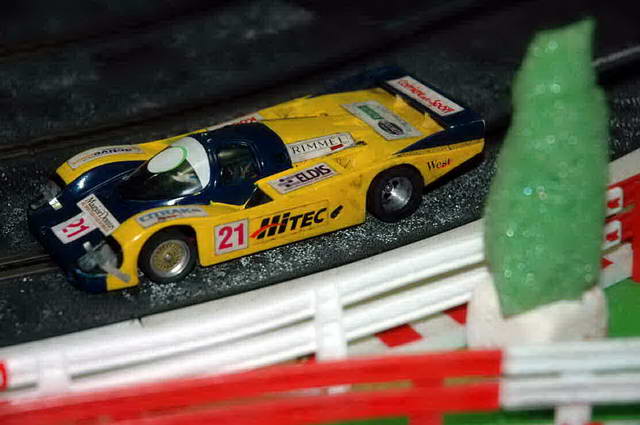 4° class. Tommaso con la Porsche 962 da lui dipinta e sponsorizzata